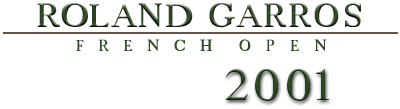 Roland Garros French Open 2001 logo for Playstation